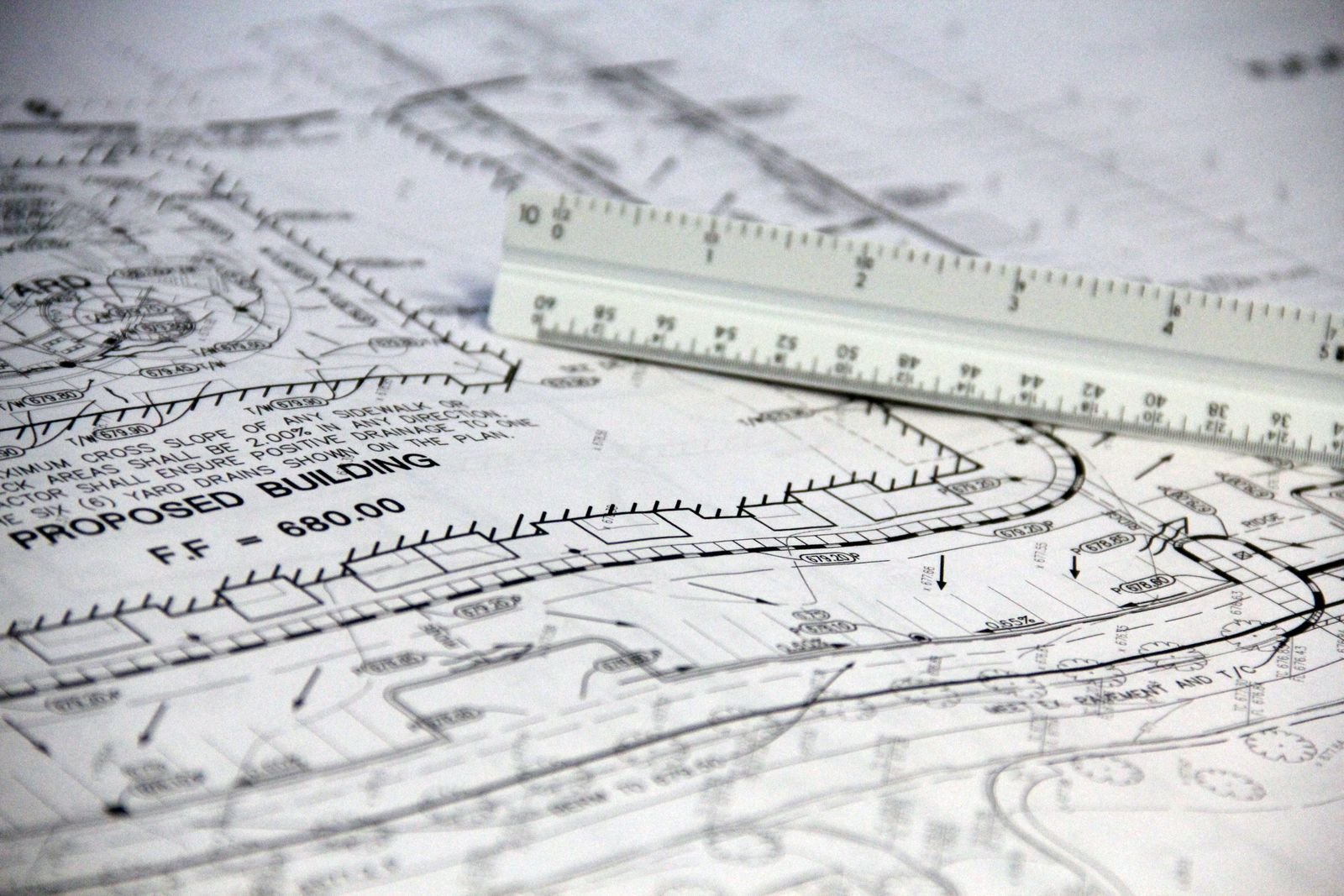 Site drawings and survey